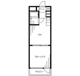 東京都北区滝野川７丁目 賃貸マンション 1DK