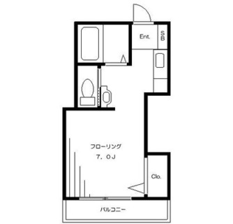 東京都北区岸町２丁目 賃貸マンション 1R