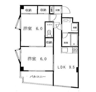 東京都北区浮間１丁目 賃貸マンション 2LDK