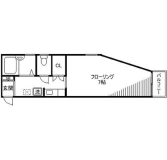 東京都板橋区板橋３丁目 賃貸マンション 1K