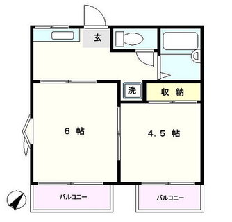 東京都板橋区加賀１丁目 賃貸マンション 2DK