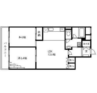 東京都北区中十条１丁目 賃貸マンション 2LDK