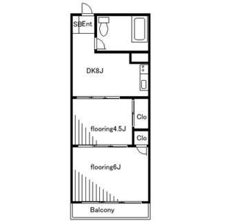 東京都板橋区板橋４丁目 賃貸マンション 2DK