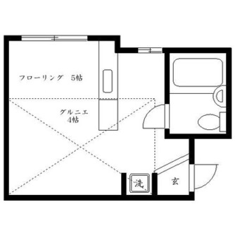 東京都北区志茂１丁目 賃貸アパート 1K