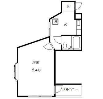 東京都北区滝野川５丁目 賃貸マンション 1K