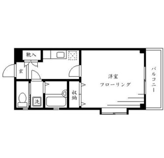 東京都北区中十条３丁目 賃貸マンション 1K