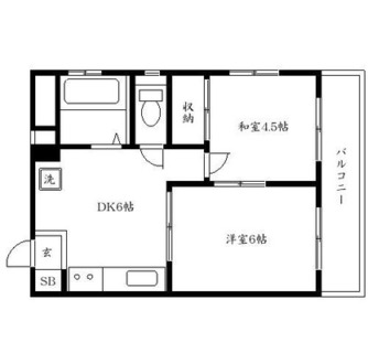 東京都板橋区板橋４丁目 賃貸マンション 2DK