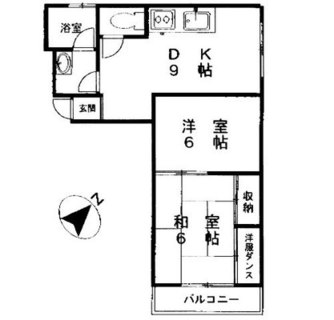 東京都豊島区上池袋２丁目 賃貸マンション 2DK