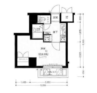 東京都豊島区池袋４丁目 賃貸マンション 1K