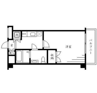 東京都北区滝野川６丁目 賃貸マンション 1K