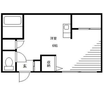 東京都北区中十条２丁目 賃貸アパート 1R