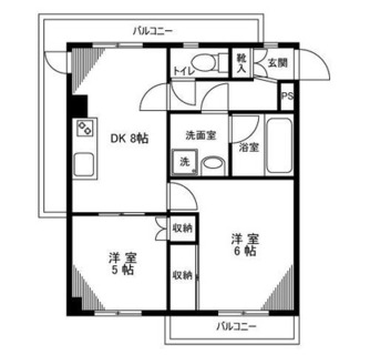 東京都北区滝野川６丁目 賃貸マンション 2DK