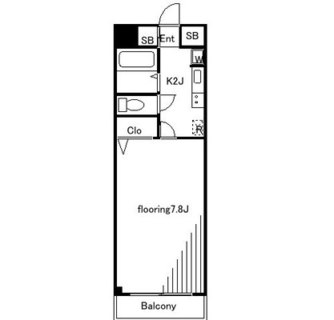 東京都北区赤羽西１丁目 賃貸マンション 1K