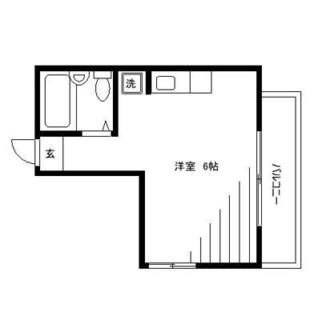 東京都北区赤羽１丁目 賃貸マンション 1R