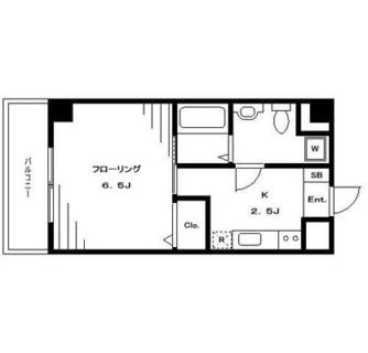 東京都北区中十条２丁目 賃貸マンション 1K