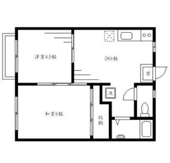 東京都板橋区加賀２丁目 賃貸アパート 2DK