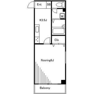 東京都豊島区上池袋４丁目 賃貸マンション 1K