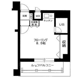 東京都北区赤羽１丁目 賃貸マンション 1R