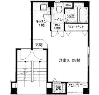 東京都北区志茂２丁目 賃貸マンション 1R