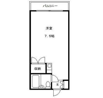 東京都北区滝野川５丁目 賃貸マンション 1R