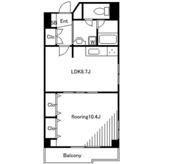 東京都北区上十条３丁目 賃貸マンション 1LDK