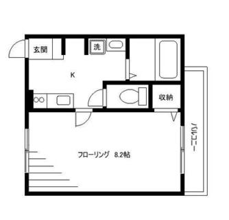 東京都北区赤羽３丁目 賃貸アパート 1K