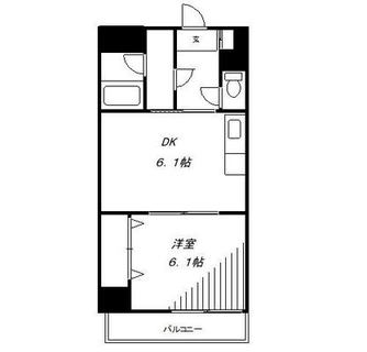 東京都北区滝野川７丁目 賃貸マンション 1DK