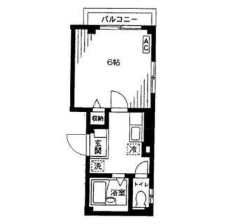 東京都北区赤羽２丁目 賃貸マンション 1K