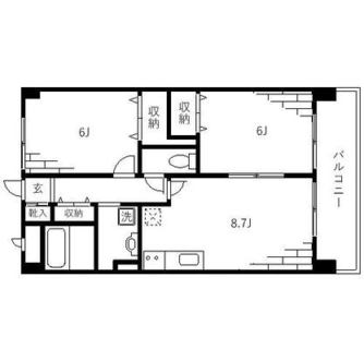 東京都豊島区池袋１丁目 賃貸マンション 2DK