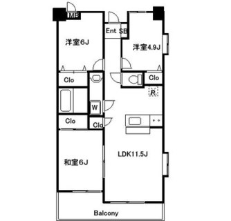 東京都北区赤羽１丁目 賃貸マンション 3LDK