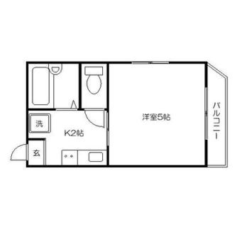 東京都北区滝野川４丁目 賃貸アパート 1K