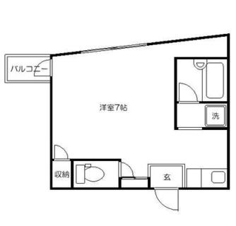 東京都北区赤羽３丁目 賃貸マンション 1R