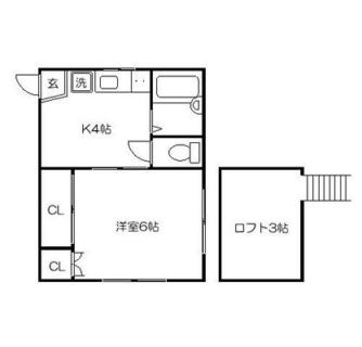 東京都北区赤羽台３丁目 賃貸アパート 1K