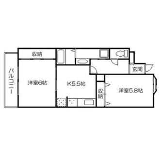 東京都北区赤羽２丁目 賃貸マンション 2K