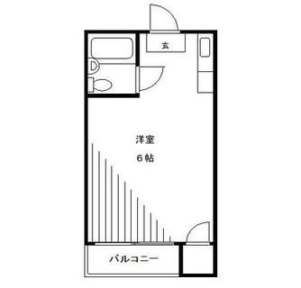 東京都北区滝野川６丁目 賃貸マンション 1R