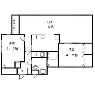 東京都北区赤羽２丁目 賃貸マンション 2LDK