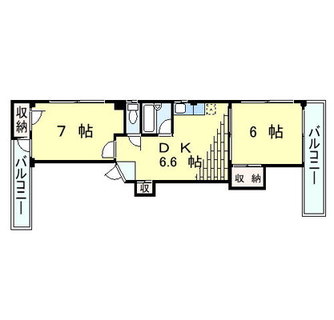 東京都板橋区板橋１丁目 賃貸マンション 2DK