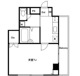 東京都北区赤羽１丁目 賃貸マンション 1K