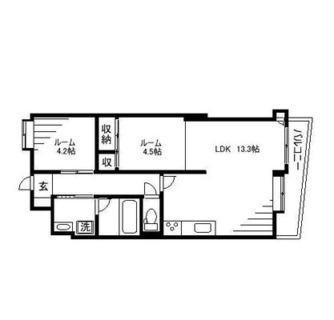 東京都北区赤羽１丁目 賃貸マンション 2LDK