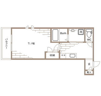 東京都豊島区西池袋２丁目 賃貸マンション 1K