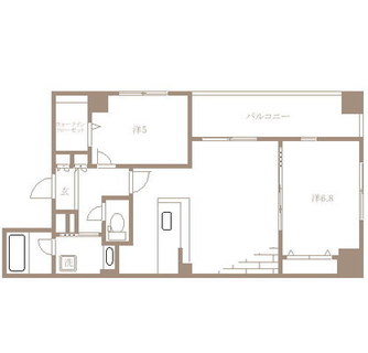 東京都北区滝野川６丁目 賃貸マンション 2LDK