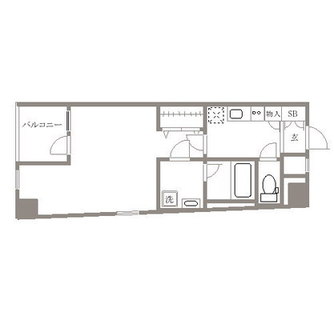 東京都北区滝野川６丁目 賃貸マンション 1K