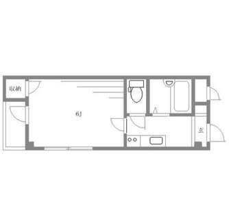 東京都北区滝野川６丁目 賃貸マンション 1K