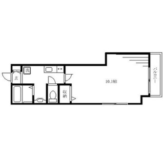 東京都板橋区板橋２丁目 賃貸マンション 1K